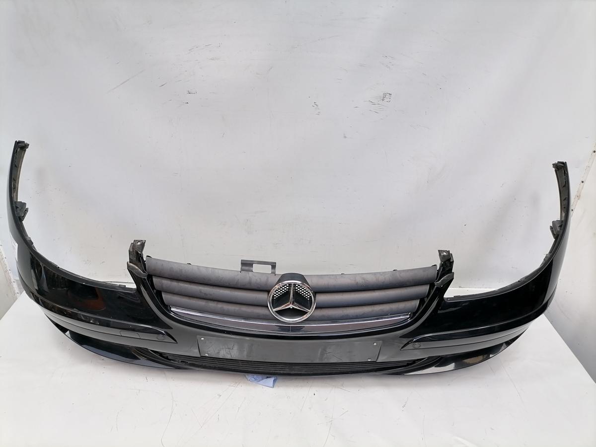 Mercedes A Klasse W169 original Sto&szlig;stange Stossf&auml;nger vorn 696 Nachtschwarz Bj.2006